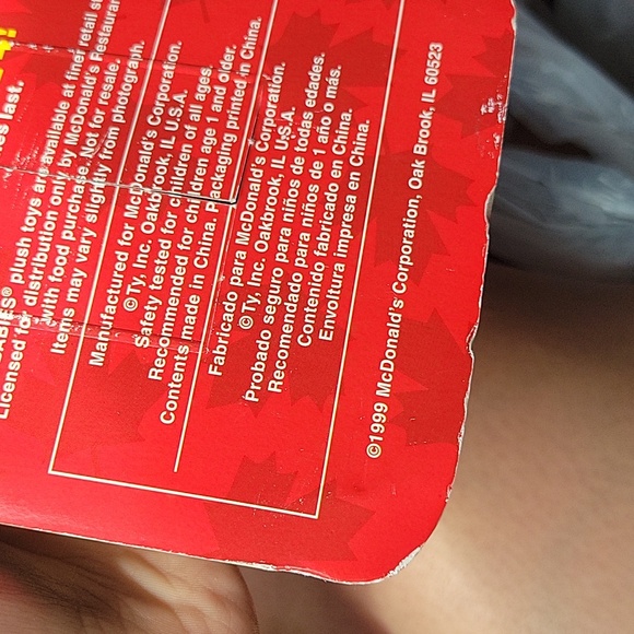 MAPLE THE BEAR TY BEAR - Picture 3 of 4